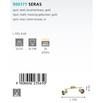 Спот Eglo Seras 900171-3