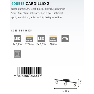 Спот Eglo Cardillio 2 900515-5