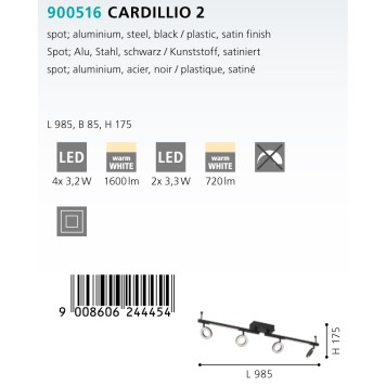 Спот Eglo Cardillio 2 900516-5