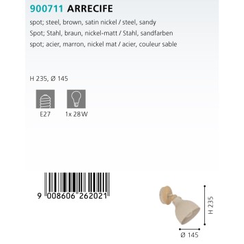 Спот Eglo Arrecife 900711-1