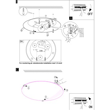 Настенный светильник Eglo Scalea 1 90151-3