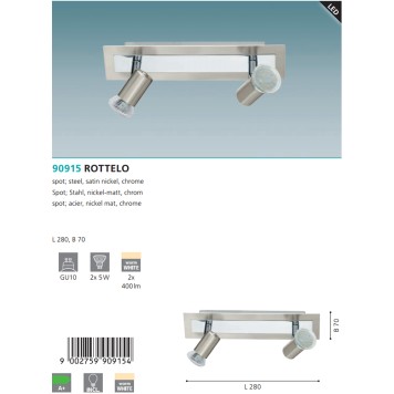 Спот Eglo Rottelo 90915-2