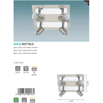Спот Eglo Rottelo 90916-2