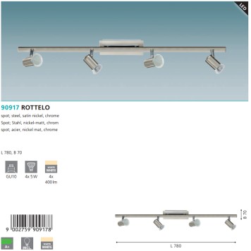 Спот Eglo Rottelo 90917-2