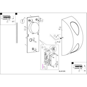 Уличный настенно-потолочный светильник Eglo Morino 91095-2
