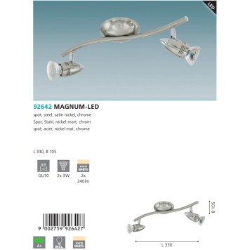 Спот Eglo Magnum-Led 92642-2