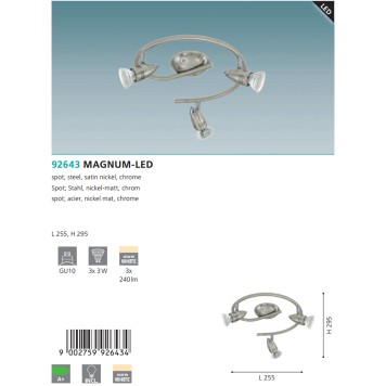 Спот Eglo Magnum-Led 92643-1