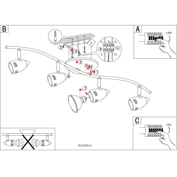 Спот Eglo Magnum-Led 92644-3