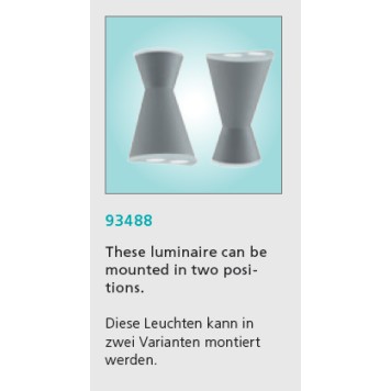 Уличный настенный светильник Eglo Morino 93488-2