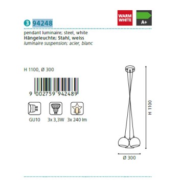 Люстра Eglo Petto 1 94248-2