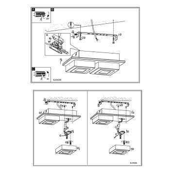 Светильник настенно-потолочный Eglo Masiano 94506-3