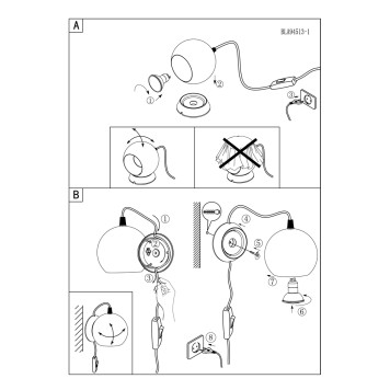Лампа настольная Eglo Petto 1 94513-4