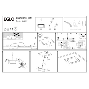 Светильник точечный Eglo Fueva 1 94522-4