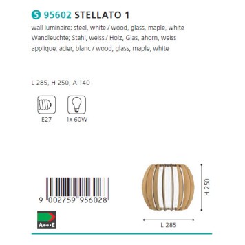 Бра Eglo Stellato 1 95602-1