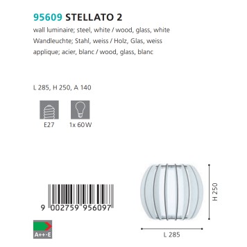 Бра Eglo Stellato 2 95609-2