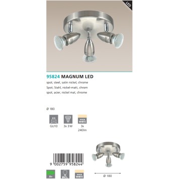 Спот Eglo Magnum Led 95824-2
