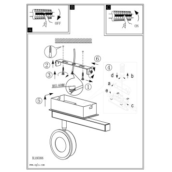 Спот Eglo Cardillio 95996-5