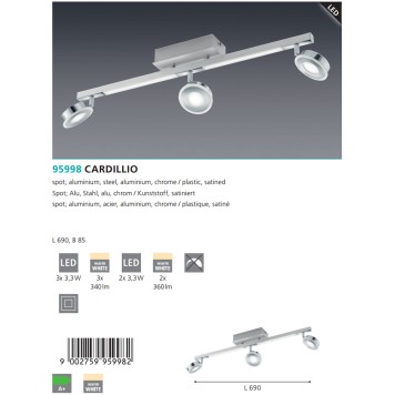 Спот Eglo Cardillio 95998-3
