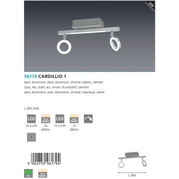 Спот Eglo Cardillio 1 96179-3