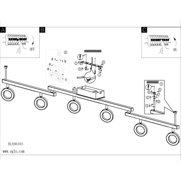 Спот Eglo Cardillio 1 96183-3