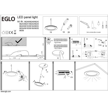 Светильник точечный Eglo Fueva 1 96242-2