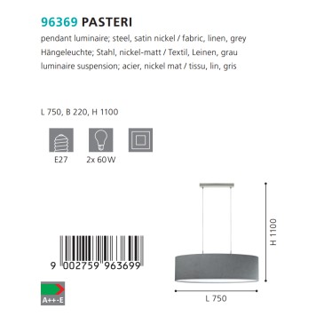 Люстра Eglo Pasteri 96369-4