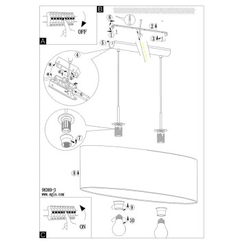 Люстра Eglo Pasteri 96369-5