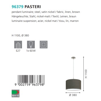 Люстра Eglo Pasteri 96379-2