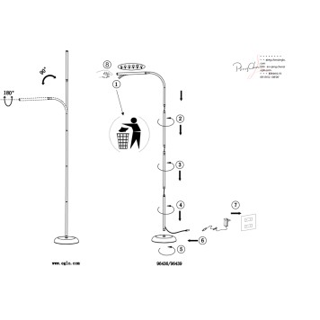 Торшер Eglo Laroa 96436-5