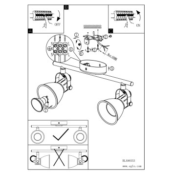 Спот Eglo Seras 96553-5
