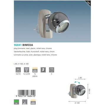 Спот Eglo Bimeda 96841-3