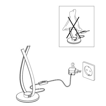 Лампа настольная Eglo Palozza 97364-1