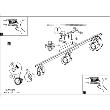 Спот Eglo Trillo 97373-3
