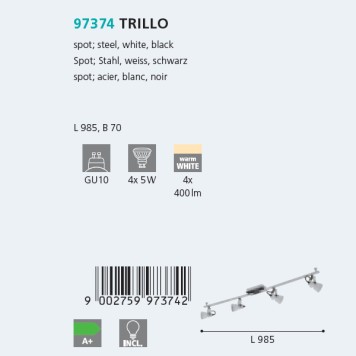 Спот Eglo Trillo 97374-2