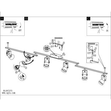 Спот Eglo Trillo 97375-3