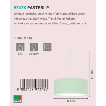 Люстра Eglo Pasteri-P 97378-1