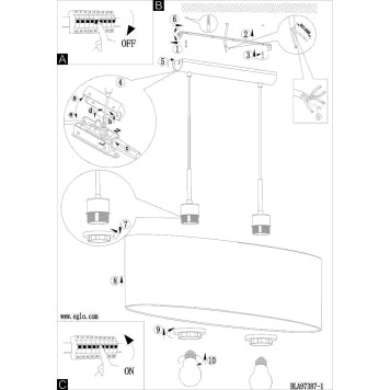 Люстра Eglo Pasteri-P 97379-2
