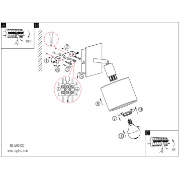Спот Eglo Valbiano 97532-2