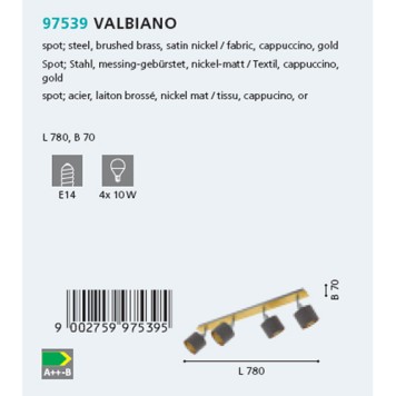 Спот Eglo Valbiano 97539-2