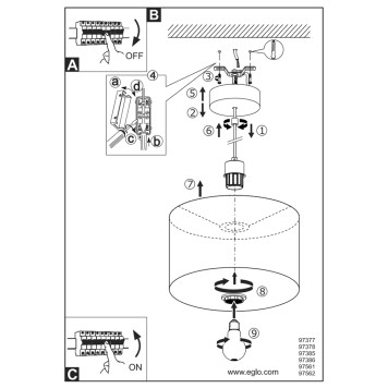 Люстра Eglo Pasteri-P 97562-3