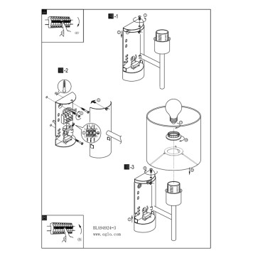 Бра Eglo Pasteri-P 97564-3