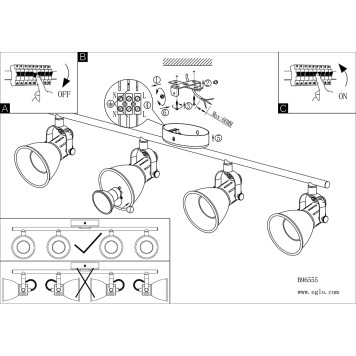 Спот Eglo Seras 2 98408-1