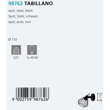 Спот Eglo Tabillano 98762-1