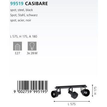 Спот Eglo Casibare 99519-1