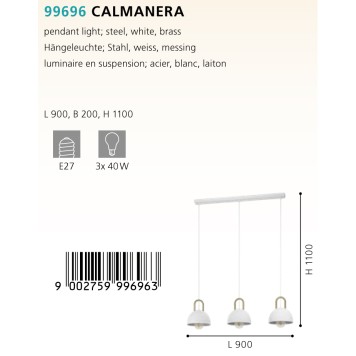 Люстра Eglo Calmanera 99696-1