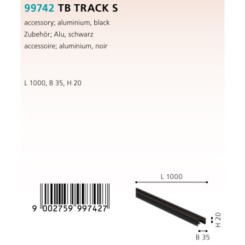 Шинопровод Eglo TB Track S 1m 99742-2