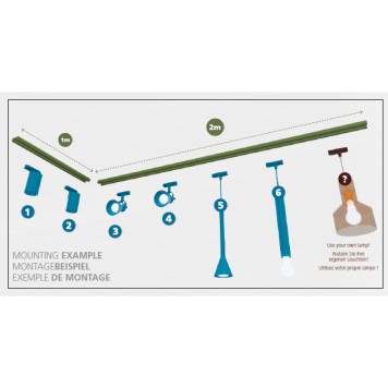 Соединитель прямой Eglo TB Connector 99745-2