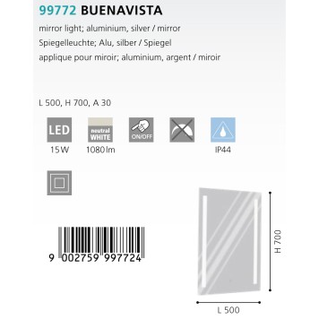 Зеркало Eglo Buenavista 99772-1