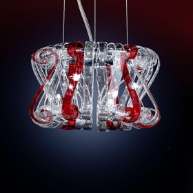 Люстра Eletto Volution Rosso EL326P09.2 Люстра Eletto Volution Rosso EL326P09.2