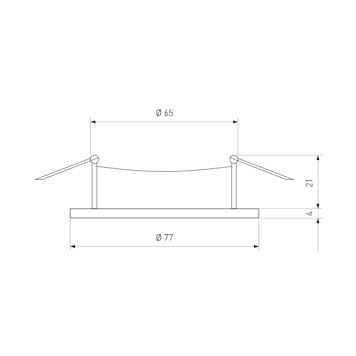Светильник точечный Elektrostandard 110 MR16 White-5
